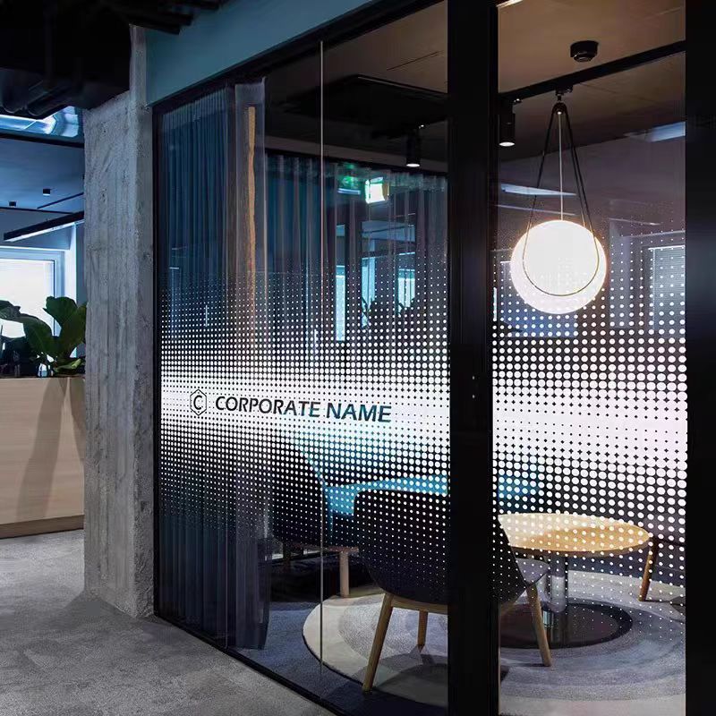 可定制圆点渐变玻璃