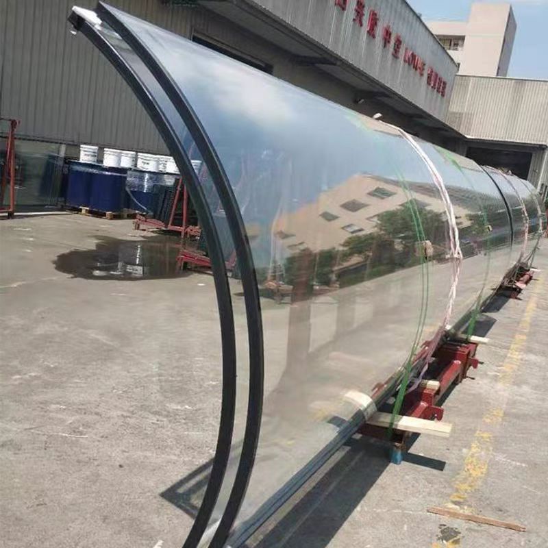 异形超大板弯刚热弯玻璃