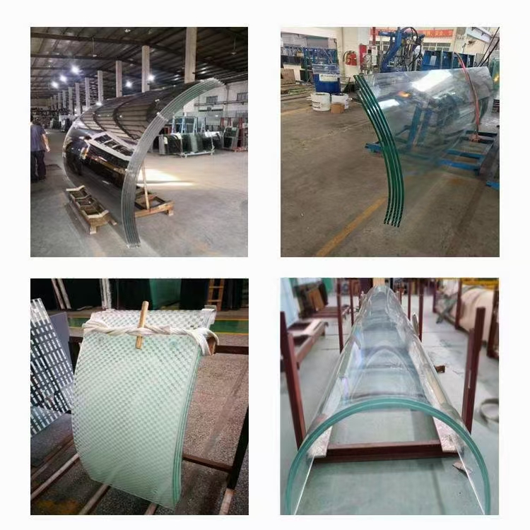 异形超大板弯刚热弯玻璃